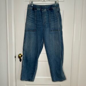 Madewell Pull-On Relaxed Jeans Size L